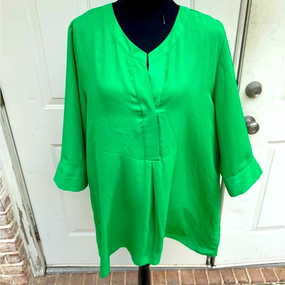 Valerie Stevens, Green, Tunic, Size XL